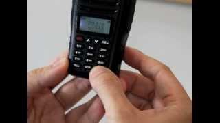 Baofeng UV-B5 VHF/UHF Dual Band Radio Unboxing