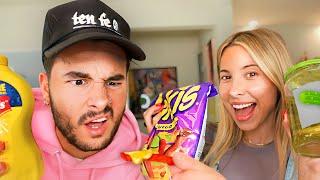 COUPLE TRIES WEIRD PREGNANCY CRAVINGS!