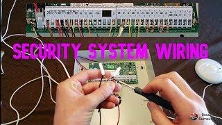 DSC Security alarm system wiring walk-through and explanation of panel and devices