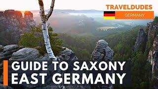 Guide to Saxon Switzerland mountains, Saxony, German [visit to the State of the Arts, Saxony]