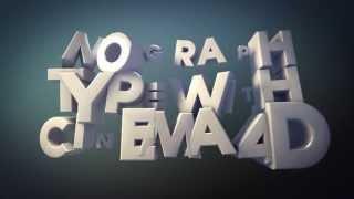 Mograph Text Using Cineware and Cinema 4D Lite