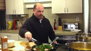 Chef Anthony Pino Spaghetti, Broccoli Rabe & Oven Dried Tom