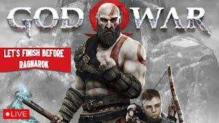 Finishing GOD OF WAR Before RAGNAROK! Live Gameplay Walkthrough!