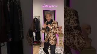 lasizwe doing  tazaniza dance challenge  #lasizwedambuza #unclewaffles #shorts