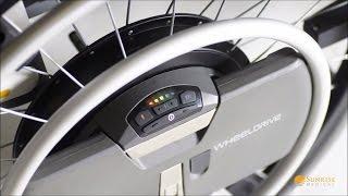 WheelDrive power assist for wheelchairs. Go further!