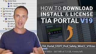 How to Download, Install and License TIA Portal V19 (Step-by-Step Tutorial)