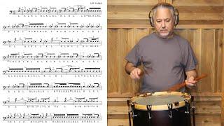 Les Parks Solo #4 (Donnybrook) from 15 Diversions for the Snare Drum