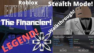 Roblox Entry Point Legend Mode - Stealth - Solo - Thief/Infiltrator