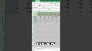 Супер лайфхак Excel  #эксель #эксельобучение #гуглтаблицы #excel #shorts