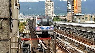 台北捷運R22北投站 C381型&C301型列車進出站 Taipei Metro C381&C301