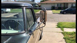 1970 F250-Original Ford west coast mirrors