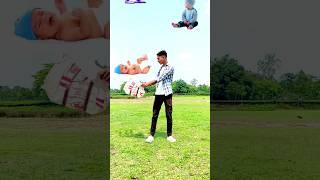 Flying Crying babies catching vs Dame to cosita  alien & horse vs old dadi - Funny vfx magic 
