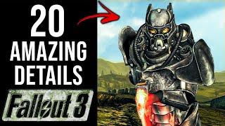 20 AMAZING Details in FALLOUT 3