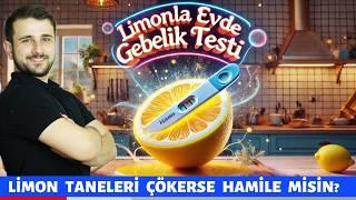 Evde Limonla Gebelik Testi Nasıl Yapılır?