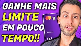 COMO AUMENTAR LIMITE DO CARTÃO NUBANK EM POUCO TEMPO!!