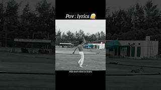 Lyrics  ️️ #athleteakash #shorts