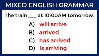 Mixed English Grammar: Can You Pass This Test? #challenge 41