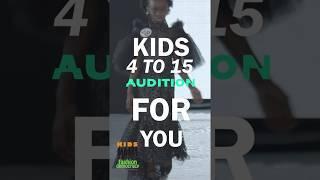 Audition your child for the KIDS Fashion Democracy Winter and Summer Shows in New York City