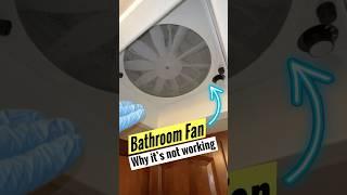RV Bathroom Fantastic Fan Won’t Turn On