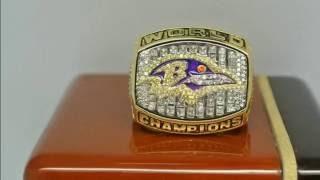 Baltimore Ravens 2000 NFL Super Bowl XXXV Championship Ring