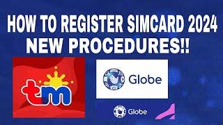 HOW TO REGISTER TM AND GLOBE NEW PROCEDURE 2024 | LOY IMAM