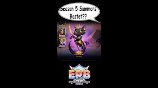 Season 5 Summons—Bastet?!?!?!—Empires and Puzzles Books