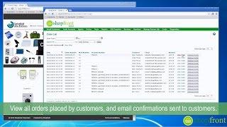 Shopfront Admin overview (with Sage 200)