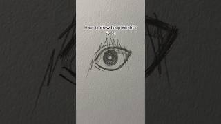 How to draw Isagi Yoichi's Eyes || Jmarron