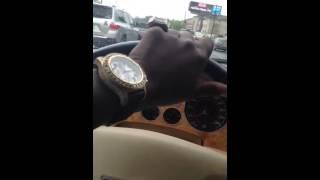 Driving the Bentley in the rain Calico Jonez Swishgang