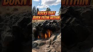  Fire Coming Out of These Rocks!