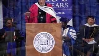 Rust College Graduation Speaker 2017
