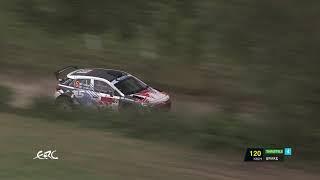 Rally Poland 2018 - Huttunen on SS15 with data