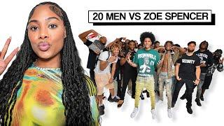 20 MEN VS 1 YOUTUBER: ZOESPENCER