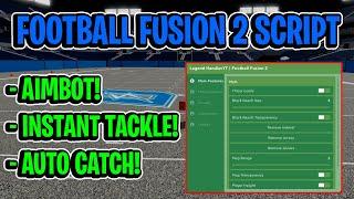 Football Fusion 2 Script GUI / Hack (MAG, INSTANT TACKLE, AIMBOT, AND MORE) *PASTEBIN*