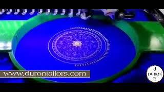 Computerized machine embroidery / Logo / Letters / Duron Tailors / Trivandrum