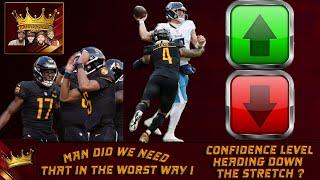  Commanders Kings   |  A Much Needed Win...What Difference A Week Makes + Confidence Level ⬆ or ⬇