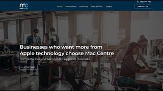 Mac Centre Updated Website!