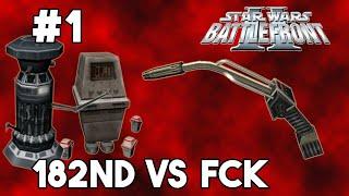 Star Wars Battlefront 2 Full Match | 182nd vs FCK: 182nd Legion vs Fusion Cutter Knights