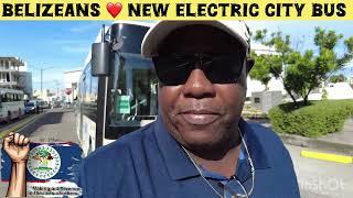 MY 1st TIME ON BELIZE CITY ELECTRIC BUS 