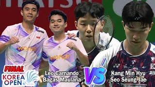 Leo Rolly Carnando/Bagas Maulana vs Kang Min Hyu/Seo Seung Jae || Final Korea Open 2024