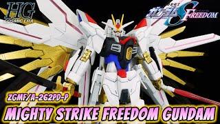 HG Mighty Strike Freedom Gundam Review | Gundam SEED Freedom