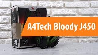 Распаковка наушников A4Tech Bloody J450 / Unboxing A4Tech Bloody J450