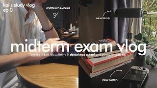 kai's UNI VLOG | midterms exam week, cooking & errands, and suffering in general.