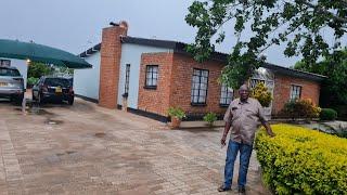 Mr Dube's cosy and beautiful homestead. Brick by brick a home is developed.