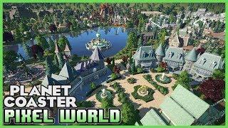 PIXEL WORLD! 6 Theme Mega Park! Park Spotlight 67 #PlanetCoaster