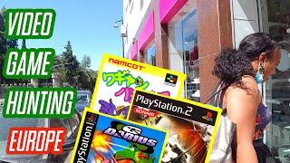 Japanese Retro Games in Portugal!? │ RETRO GAME HUNTING in EUROPE