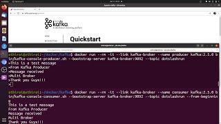 Docker Kafka Image from Scratch | Broker | Producer | Consumer | Build your own Kafka Docker Image