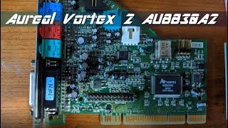 Aureal Vortex 2 playing FM-music from Descent 1 (MS-DOS)