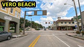 Vero Beach Florida Driving Through