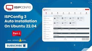 Auto Install ISPConfig 3  On Ubuntu 22.04 | Setup Your Own Hosting Server  For UNLIMITED Hosting !